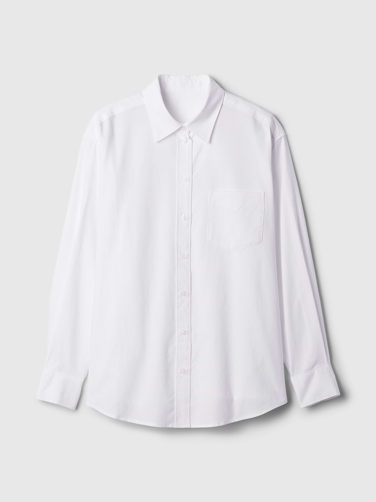 Image number 4 showing, Organic Cotton Oxford Big Shirt