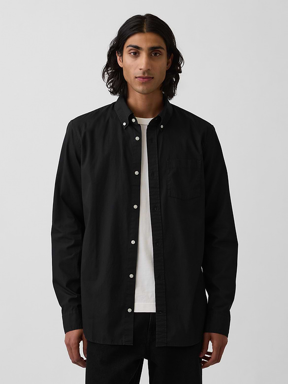 Organic Cotton Poplin Classic Shirt