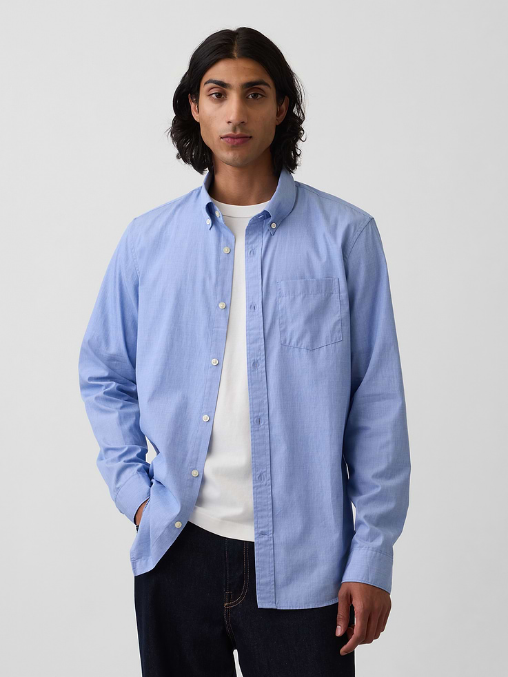 Image number 5 showing, Organic Cotton Poplin Classic Shirt