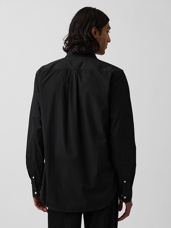 Organic Cotton Poplin Classic Shirt