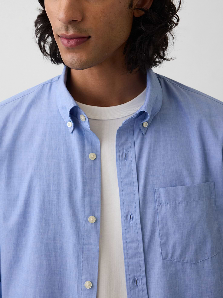 Image number 4 showing, Organic Cotton Poplin Classic Shirt