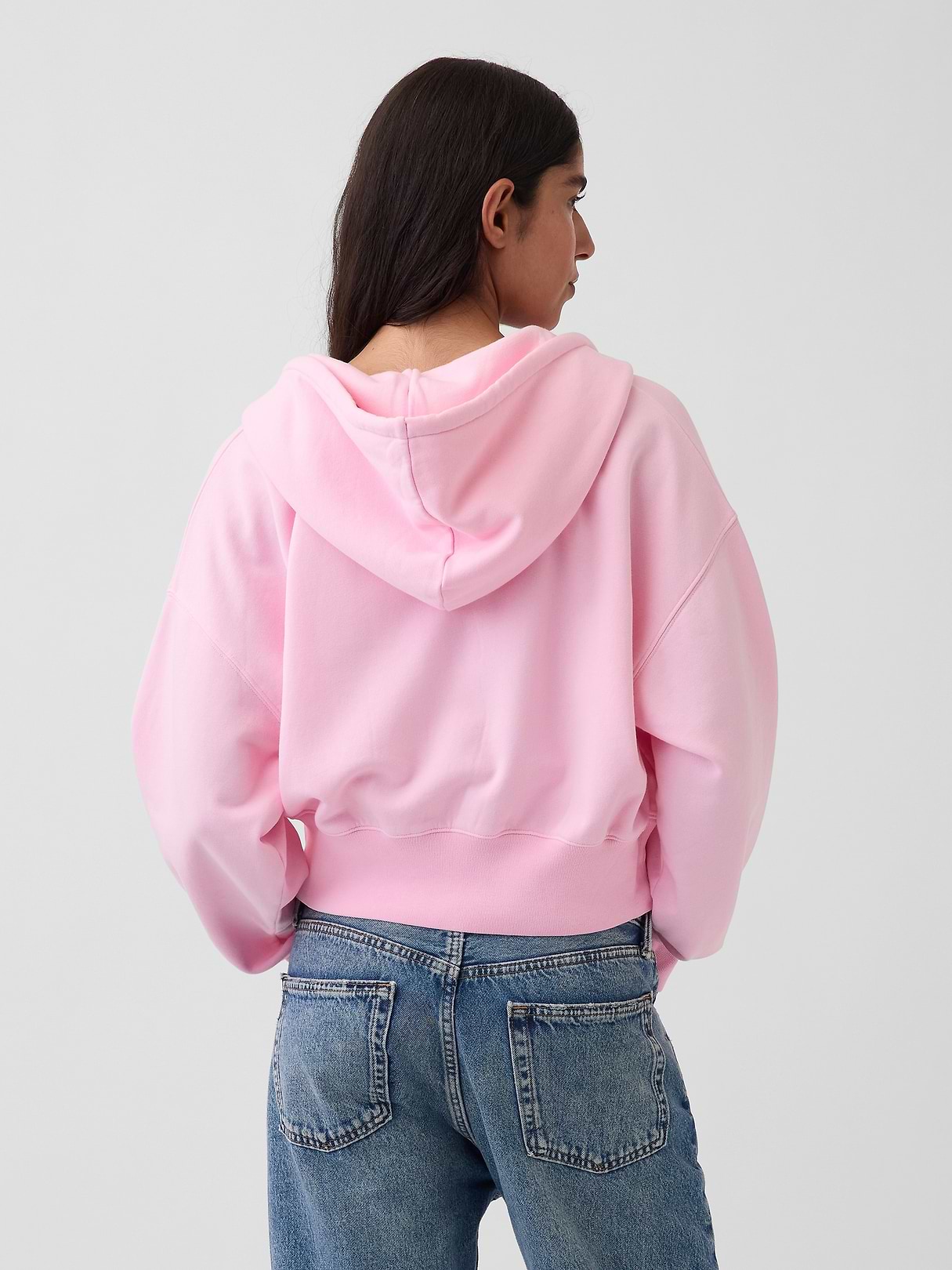 VintageSoft Wedge Zip Hoodie | Gap