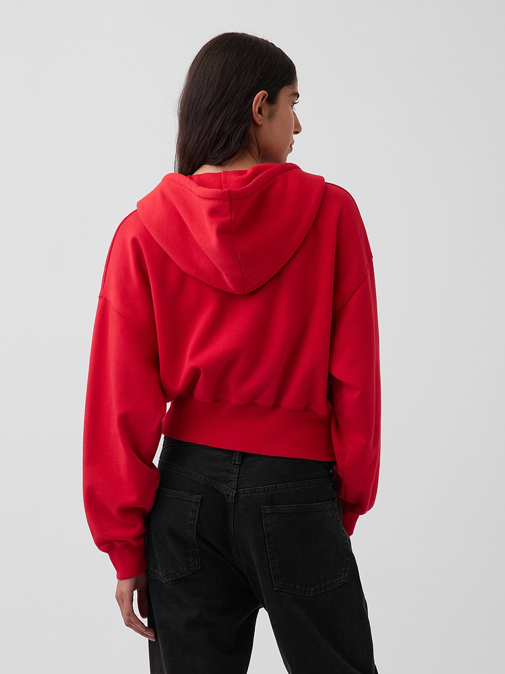 Image number 3 showing, VintageSoft Wedge Zip Hoodie
