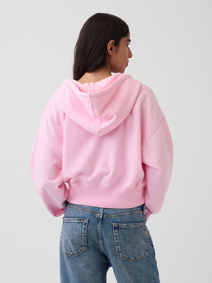 Image number 3 showing, VintageSoft Wedge Zip Hoodie