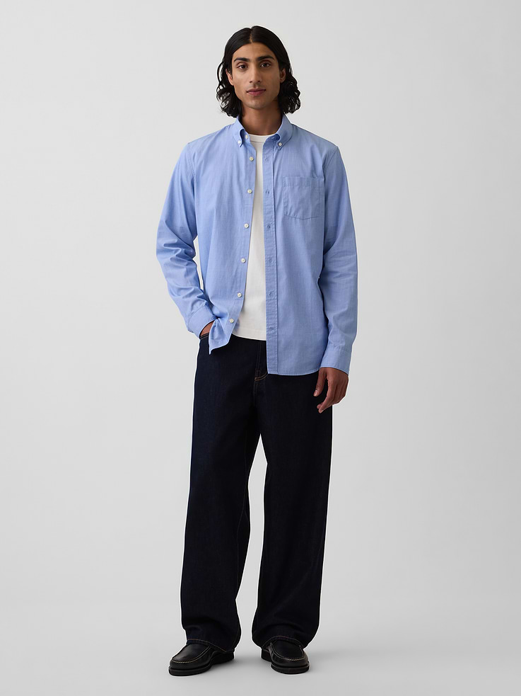 Image number 2 showing, Organic Cotton Poplin Classic Shirt
