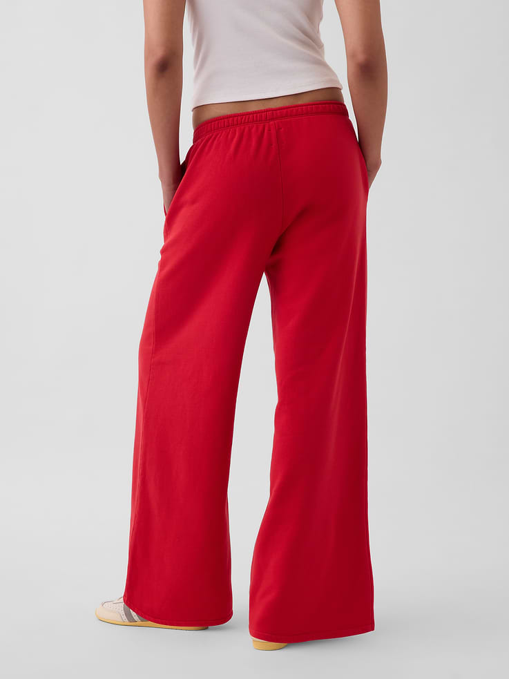 Image 4 de 6, Pantalon ballon en coton ouaté VintageDoux