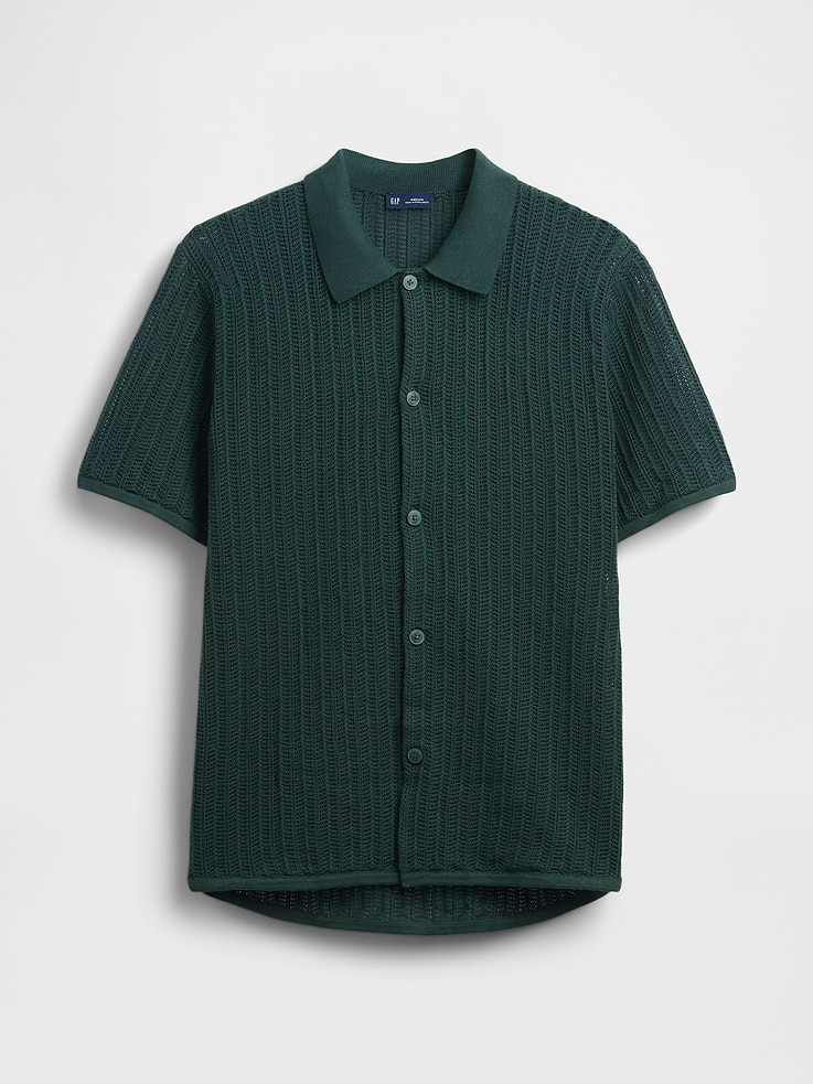 Image number 5 showing, Textured Relaxed Sweater Shirt