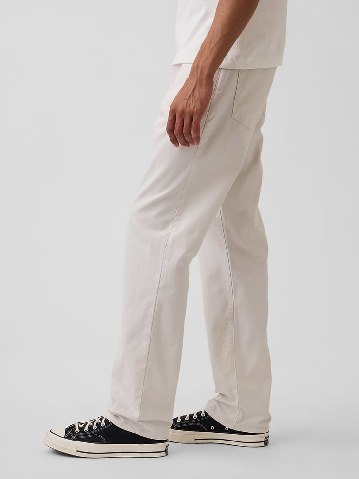 Image number 3 showing, Relaxed Straight Jeans