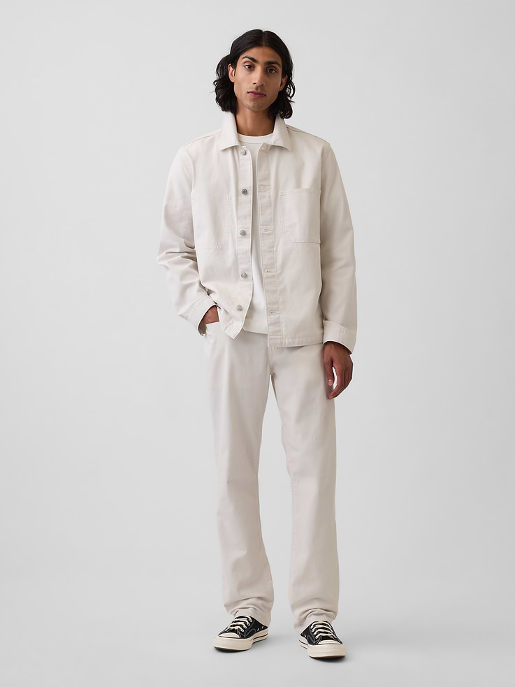 Image number 1 showing, Relaxed Straight Jeans