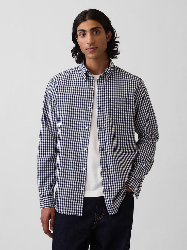 Image number 1 showing, Organic Cotton Poplin Classic Shirt