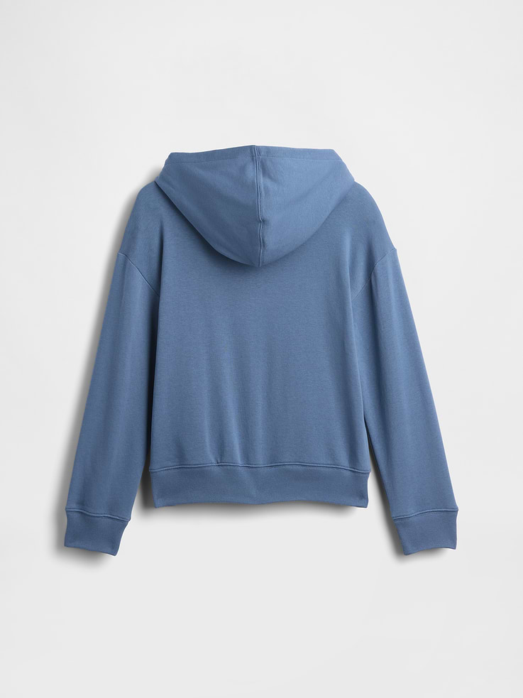 Image number 2 showing, Kids Relaxed French Terry Zip Hoodie