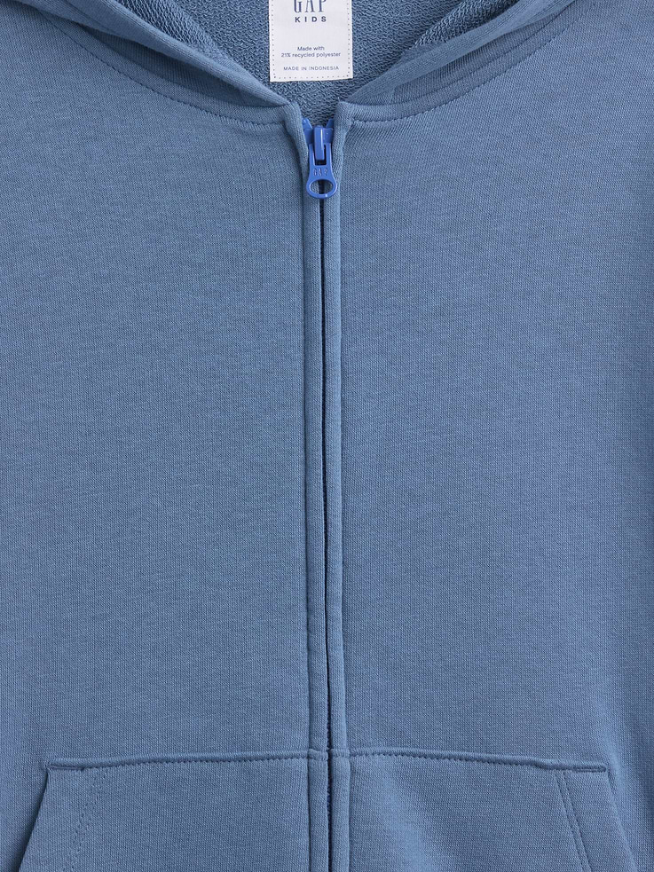 Image number 3 showing, Kids Relaxed French Terry Zip Hoodie