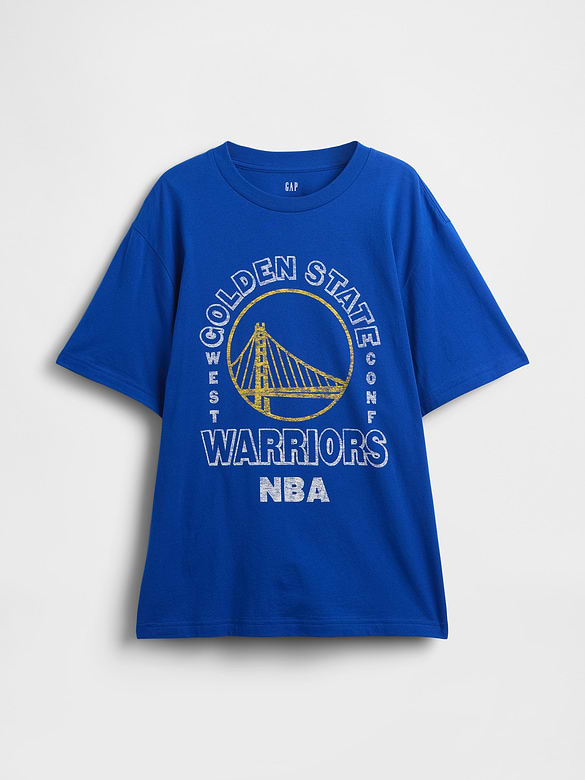 Adult NBA Golden State Warriors Relaxed Graphic T-Shirt