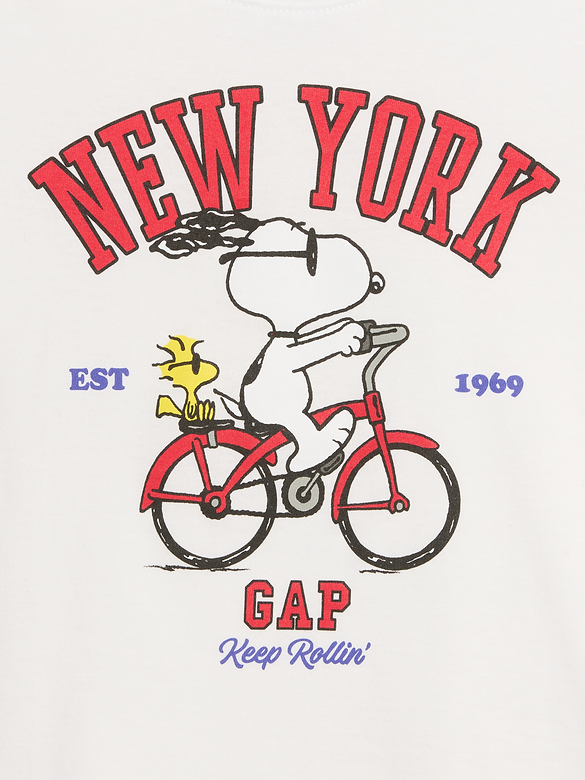 babyGap Peanuts Logo T-Shirt