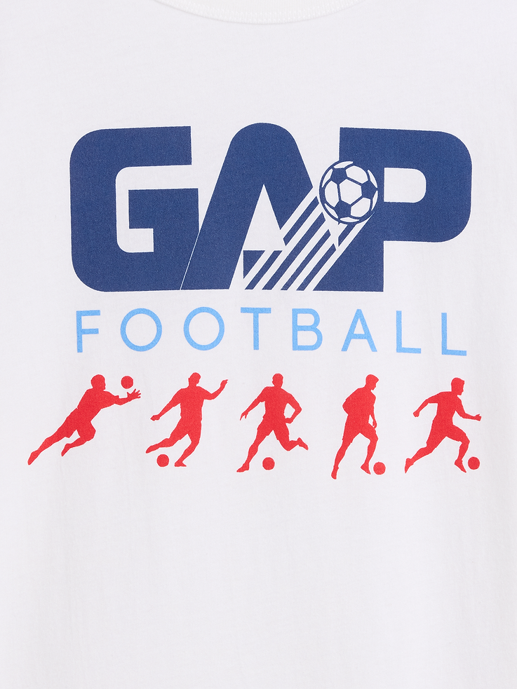 Image number 3 showing, Kids Gap Football Graphic T-Shirt