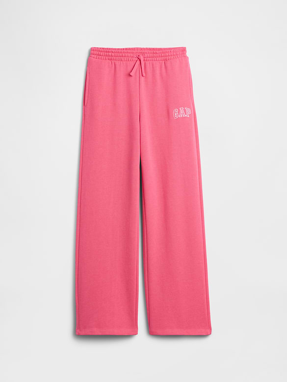 Kids Gap Logo Straight-Leg Sweatpants