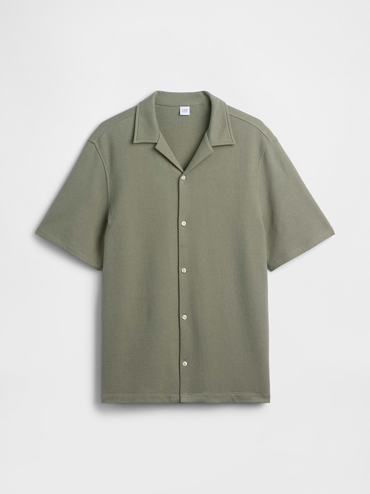 Image number 6 showing, Adult French Terry Vacay Shirt in Standard Fit