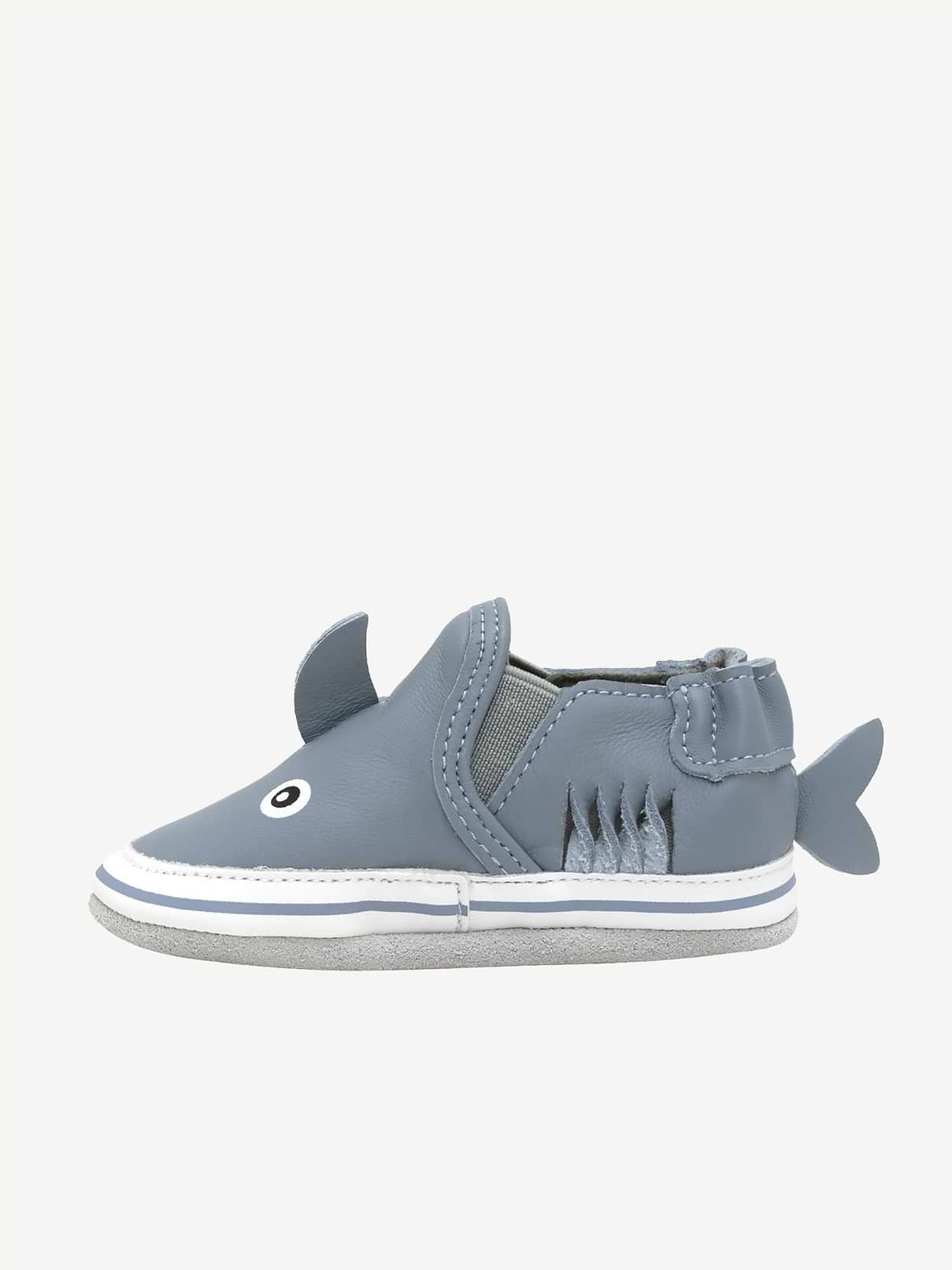 Image number 2 showing, Robeez Sebastian Shark Soft Soles