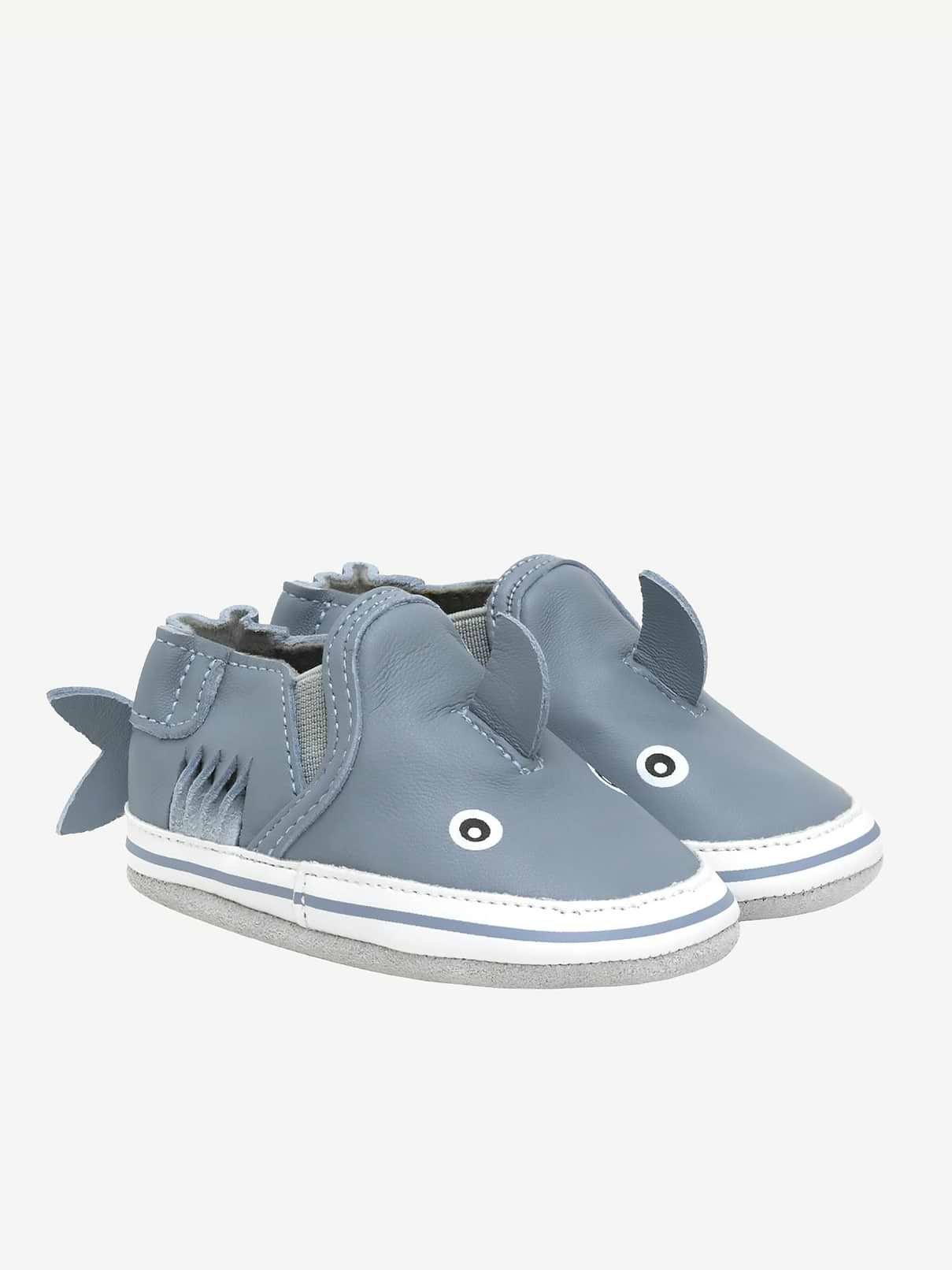 Image number 1 showing, Robeez Sebastian Shark Soft Soles
