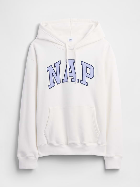 Oversized Gap Nap Logo Hoodie