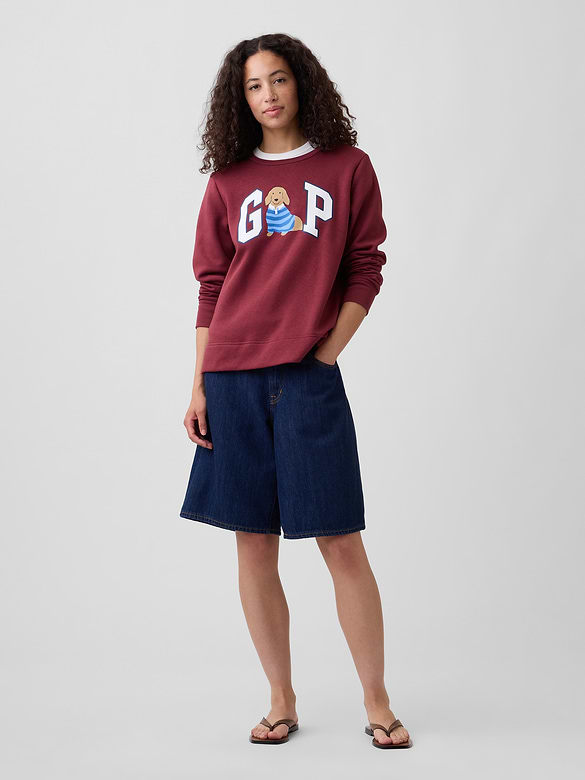 Relaxed Gap Logo Sweatshirt