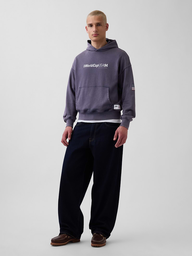 Image number 3 showing, FIFA WORLD CUP™ VintageSoft Terry Oversized Hoodie