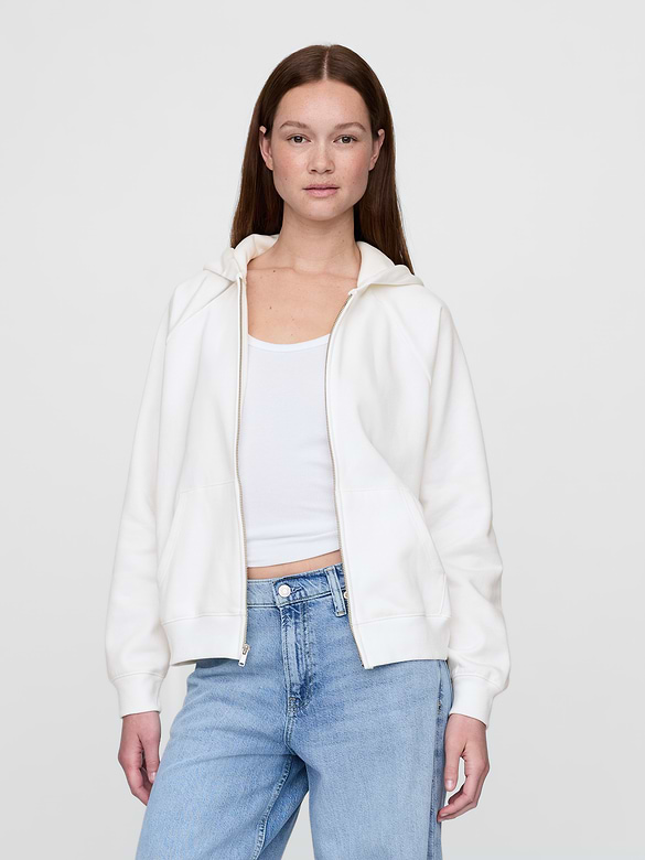 VintageSoft Zip Hoodie