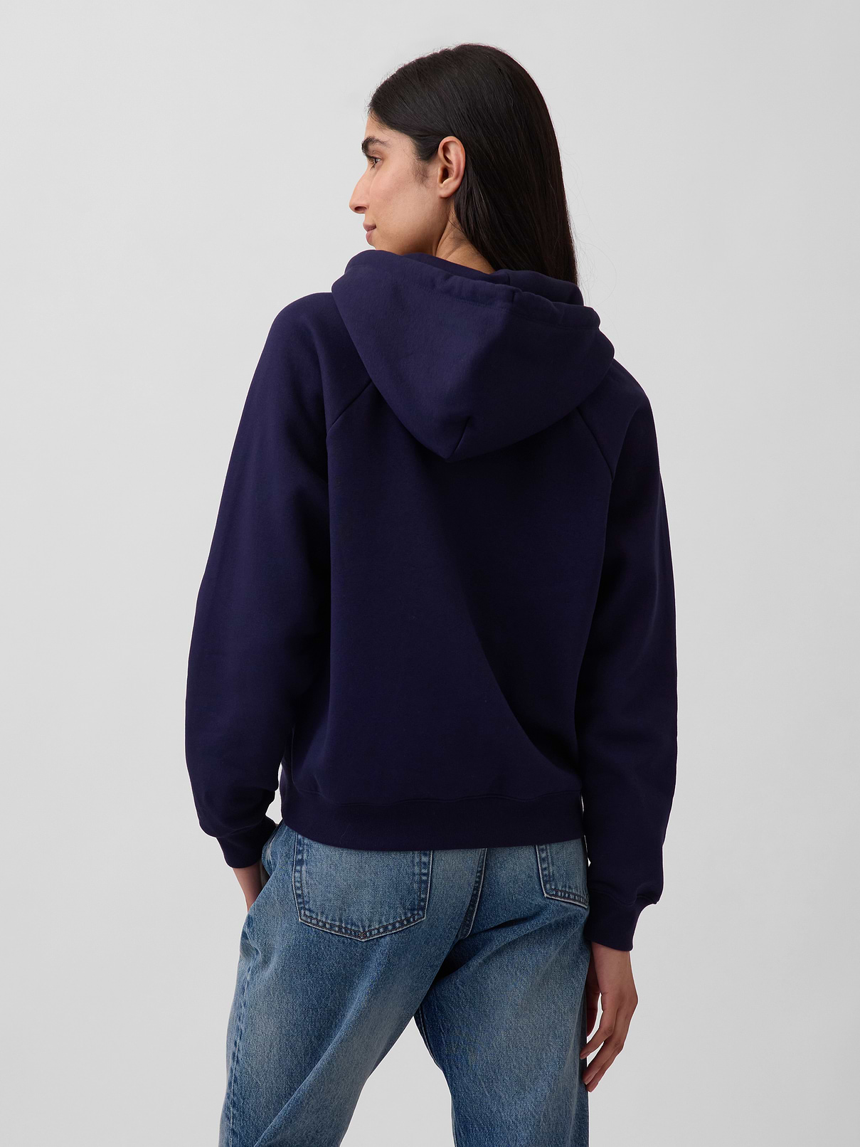 Image 3 of 6, VintageSoft Zip Hoodie