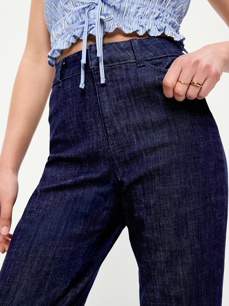 Image number 5 showing, High-Waisted Pixie Straight Pants