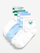 Image number 1 showing, Athletic Quarter Crew Sock 3-Pack for Women