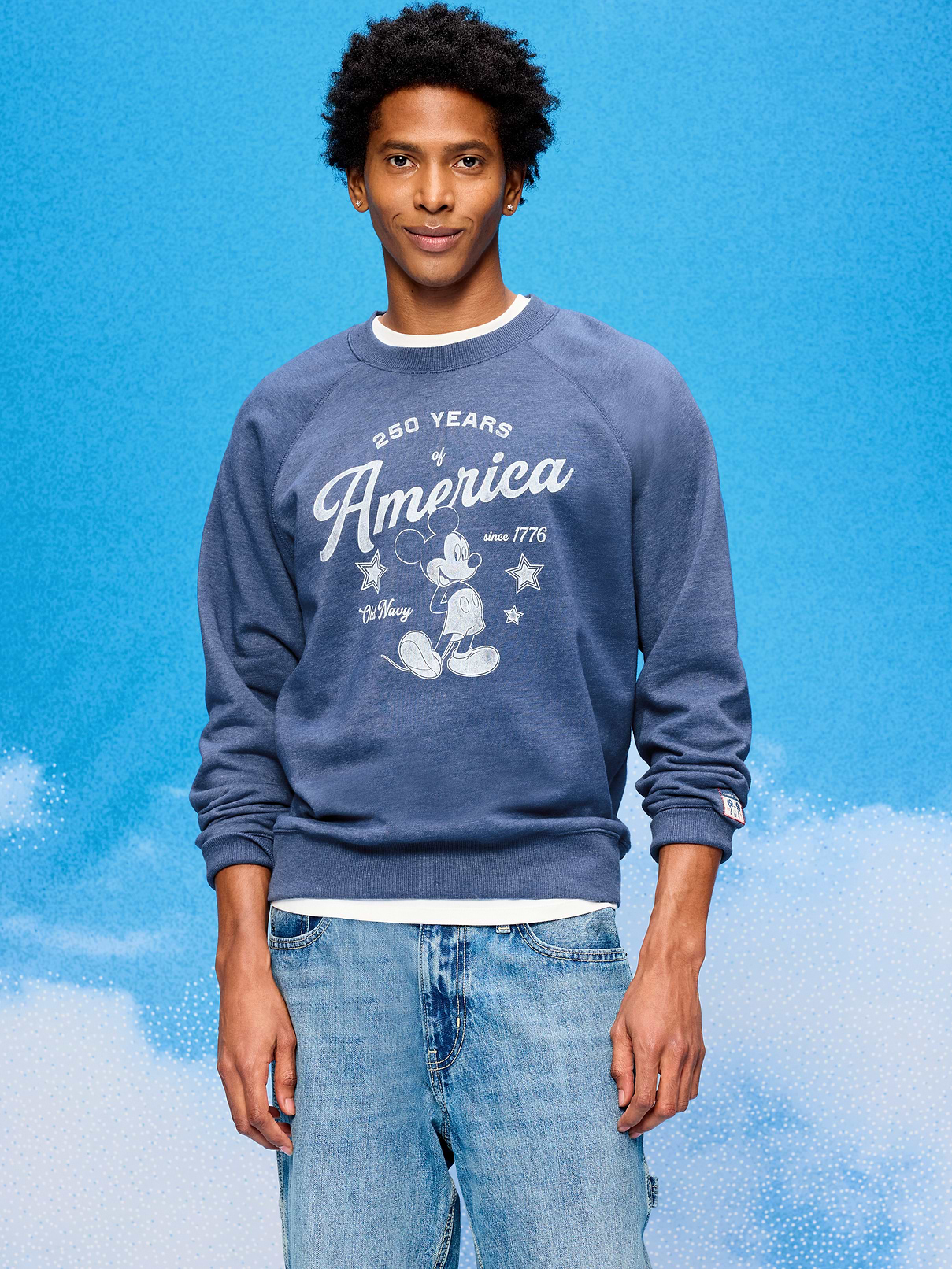 Image number 3 showing, Old Navy x Disney Mickey Mouse Crew-Neck Sweatshirt for Adults