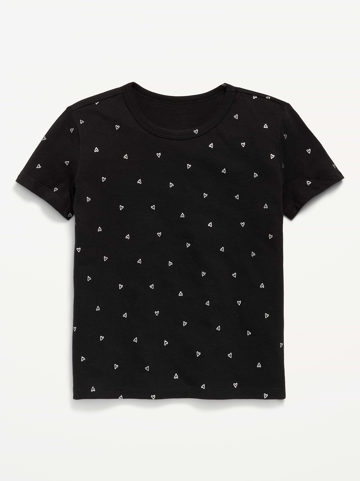 Softest Printed Short-Sleeve T-Shirt for Girls