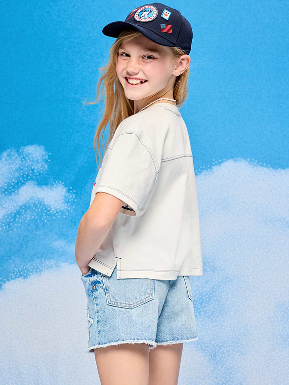 Old Navy x Disney Mickey Mouse Football-Style T-Shirt for Girls