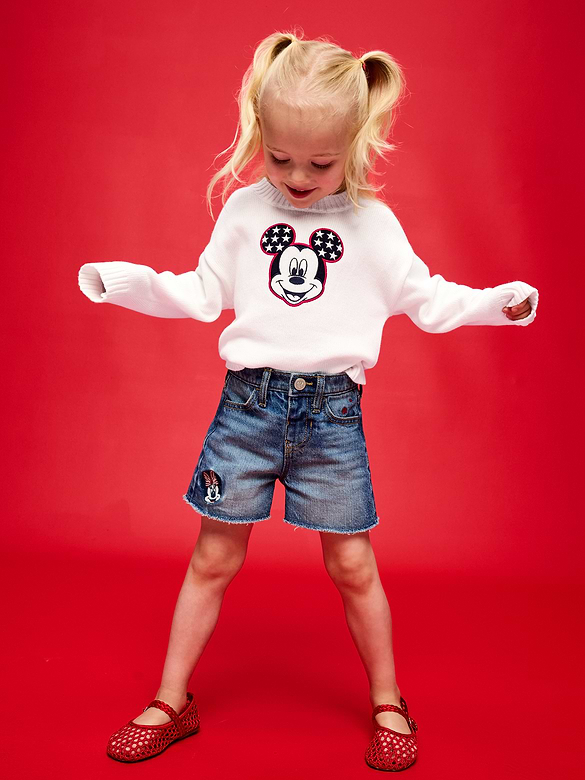 Old Navy x Disney Mickey Mouse Sweater for Toddler Girls