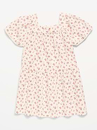 Image number 3 showing, Printed Short-Sleeve Dress for Toddler Girls