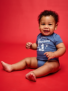 Image number 1 showing, Old Navy x Disney Mickey Mouse Short-Sleeve Unisex Graphic Bodysuit for Baby