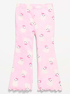 Image number 1 showing, Ribbed Flared Leggings for Toddler Girls