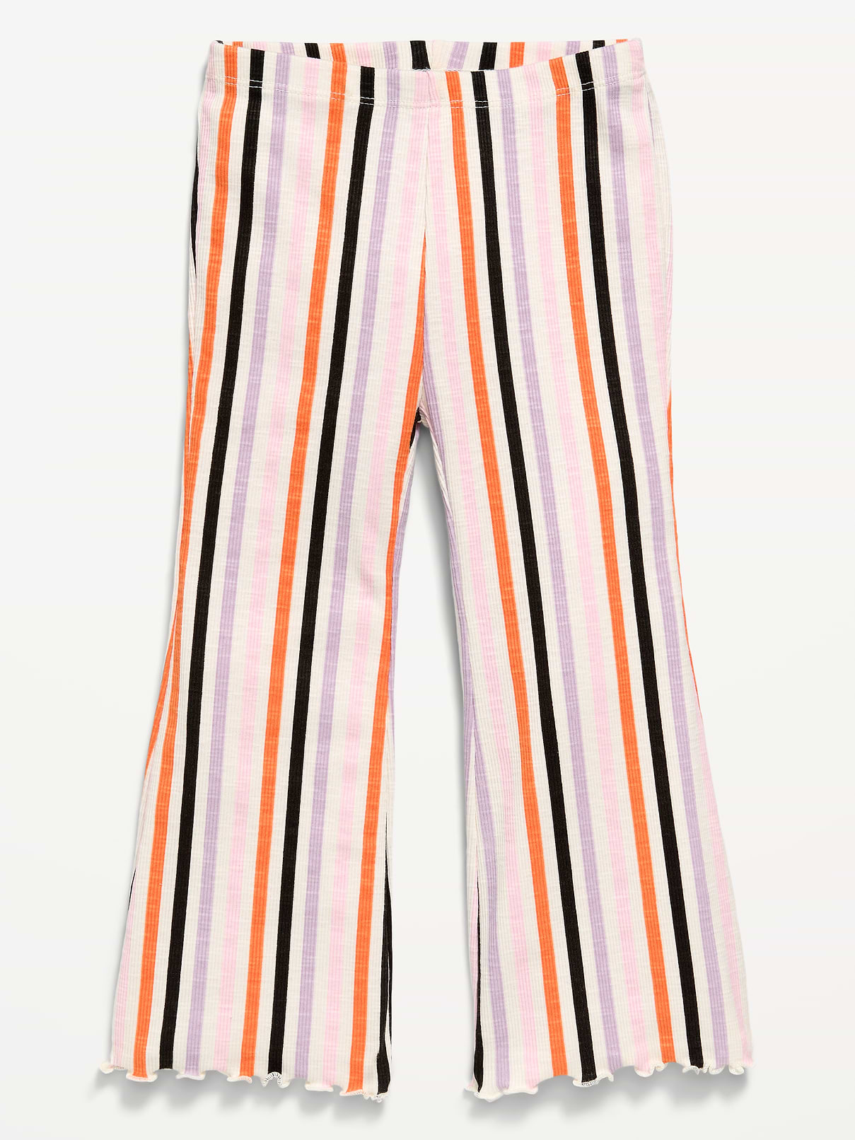 Image number 1 showing, Ribbed Flared Leggings for Toddler Girls