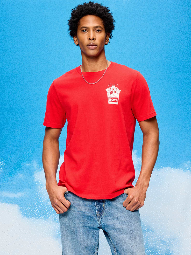 Image number 3 showing, Old Navy x Disney Mickey Mouse Logo-Graphic T-Shirt for Adults