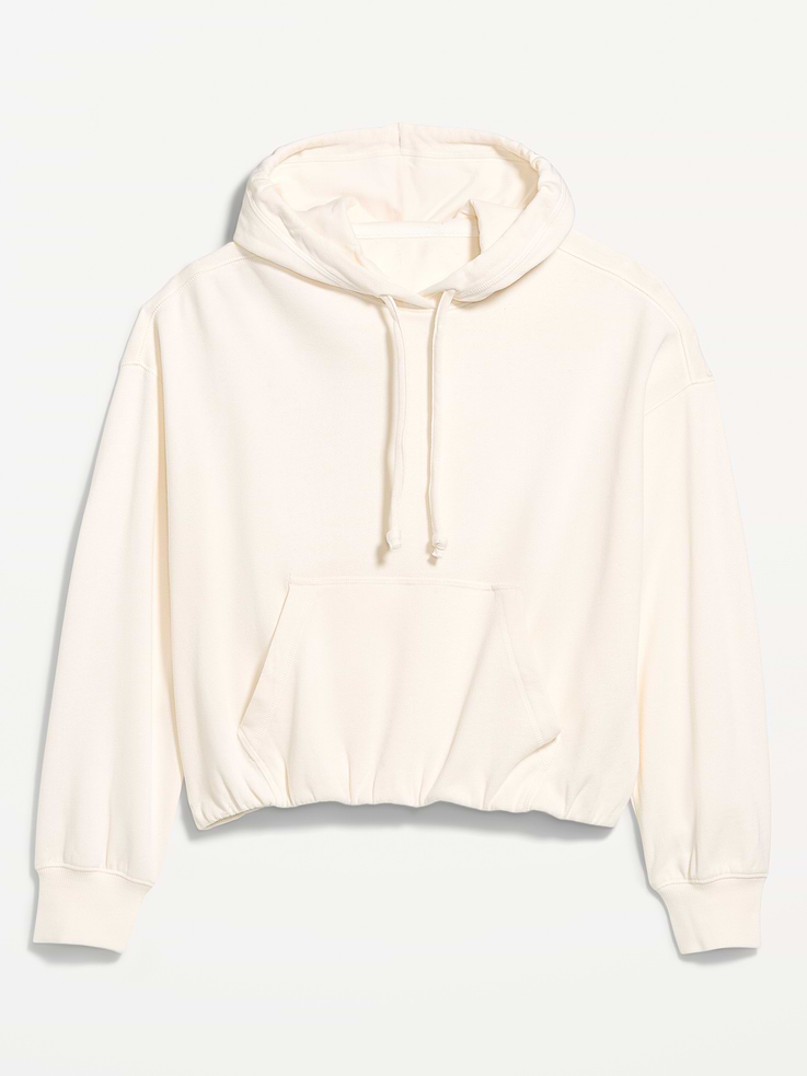 Image number 4 showing, SoComfy Bubble-Hem Hoodie Sweatshirt