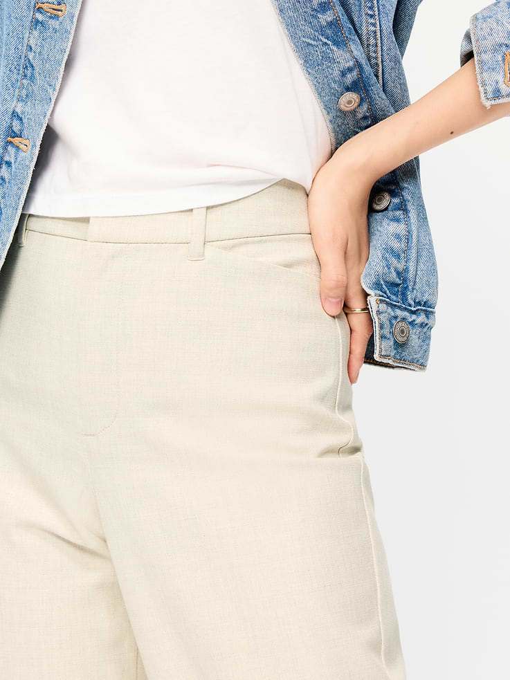 Image number 5 showing, High-Waisted Pixie Straight Pants
