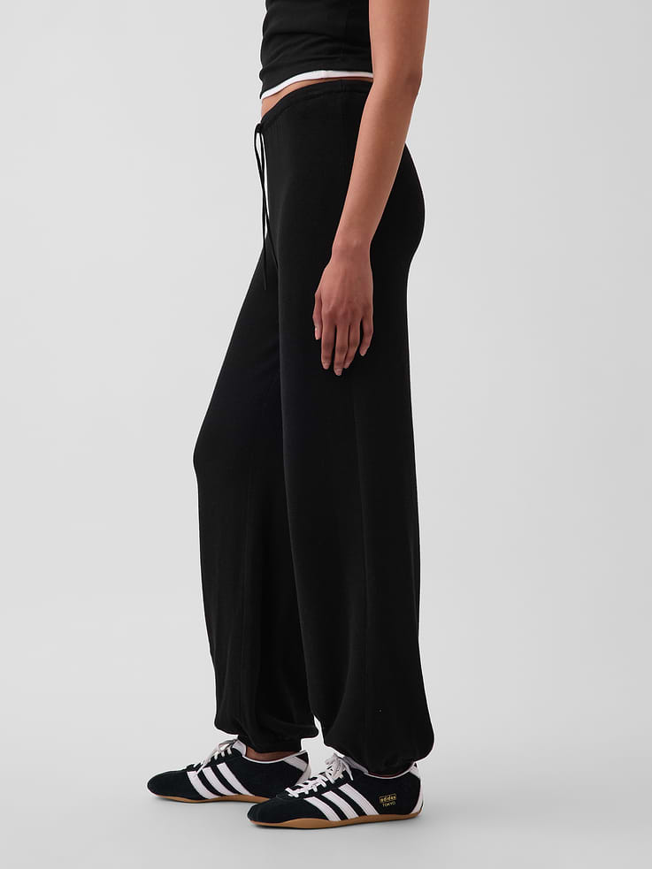 Image number 3 showing, 100% Cotton Relaxed Sweater Joggers