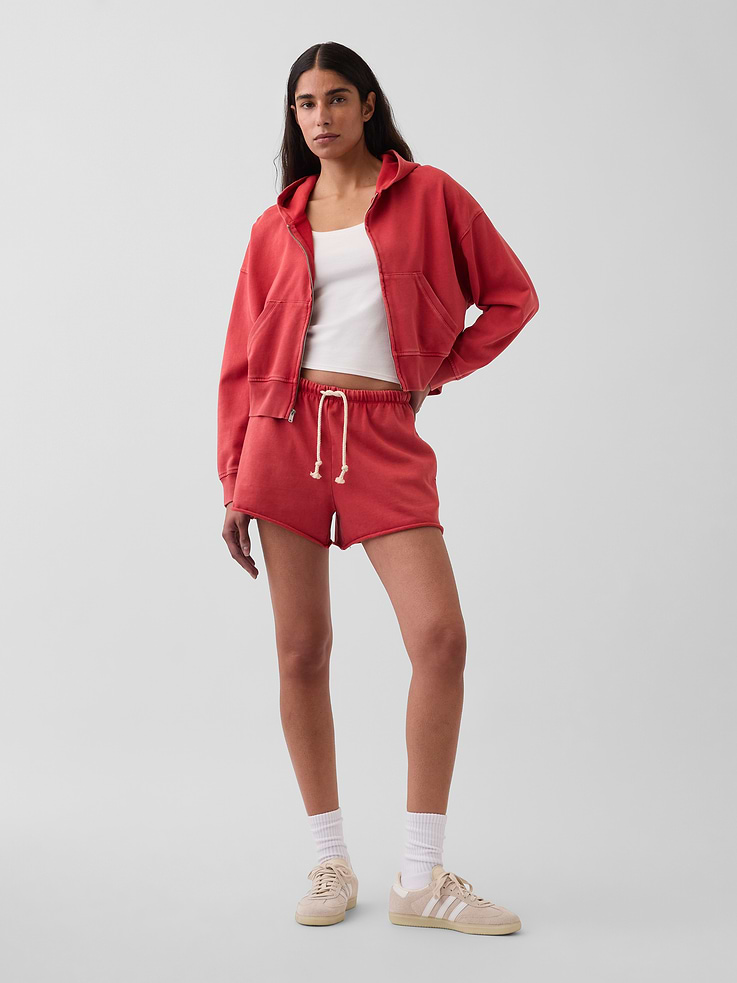 Image number 1 showing, 3.5" VintageSoft Terry Relaxed Sweat Shorts