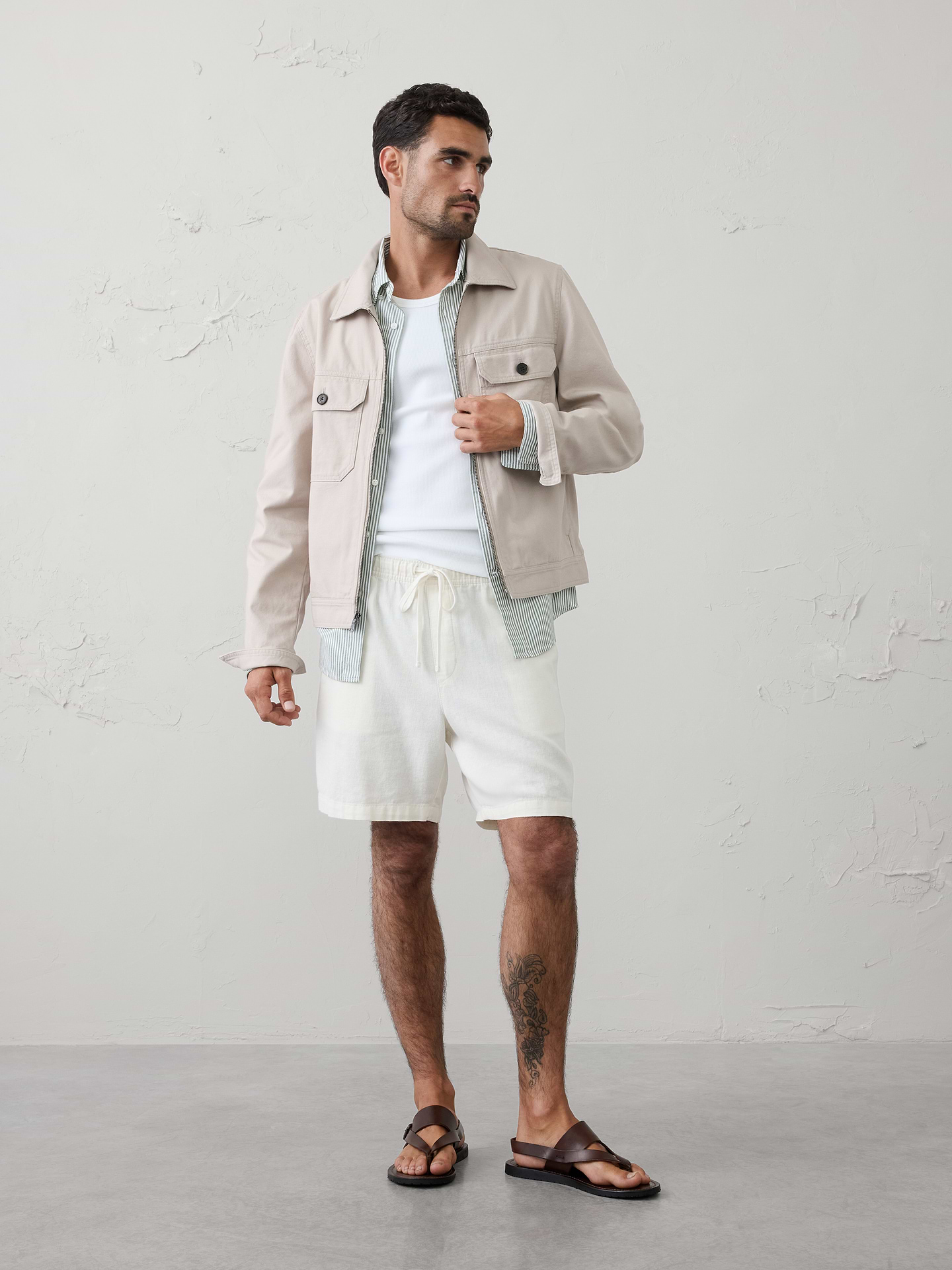 Image number 1 showing, Washed Canvas Jacket