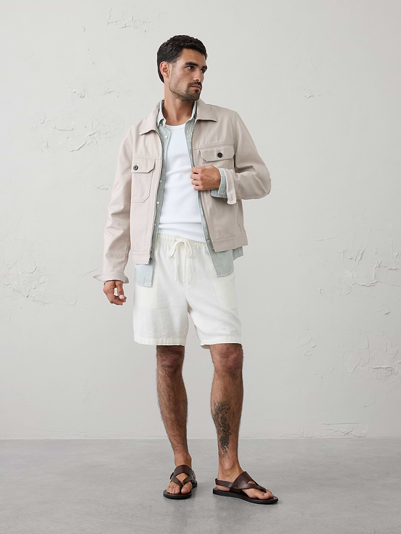 Washed Canvas Jacket