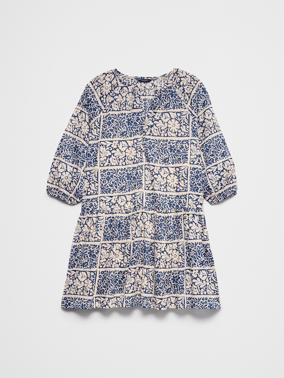 Tiered Above-Knee Dress