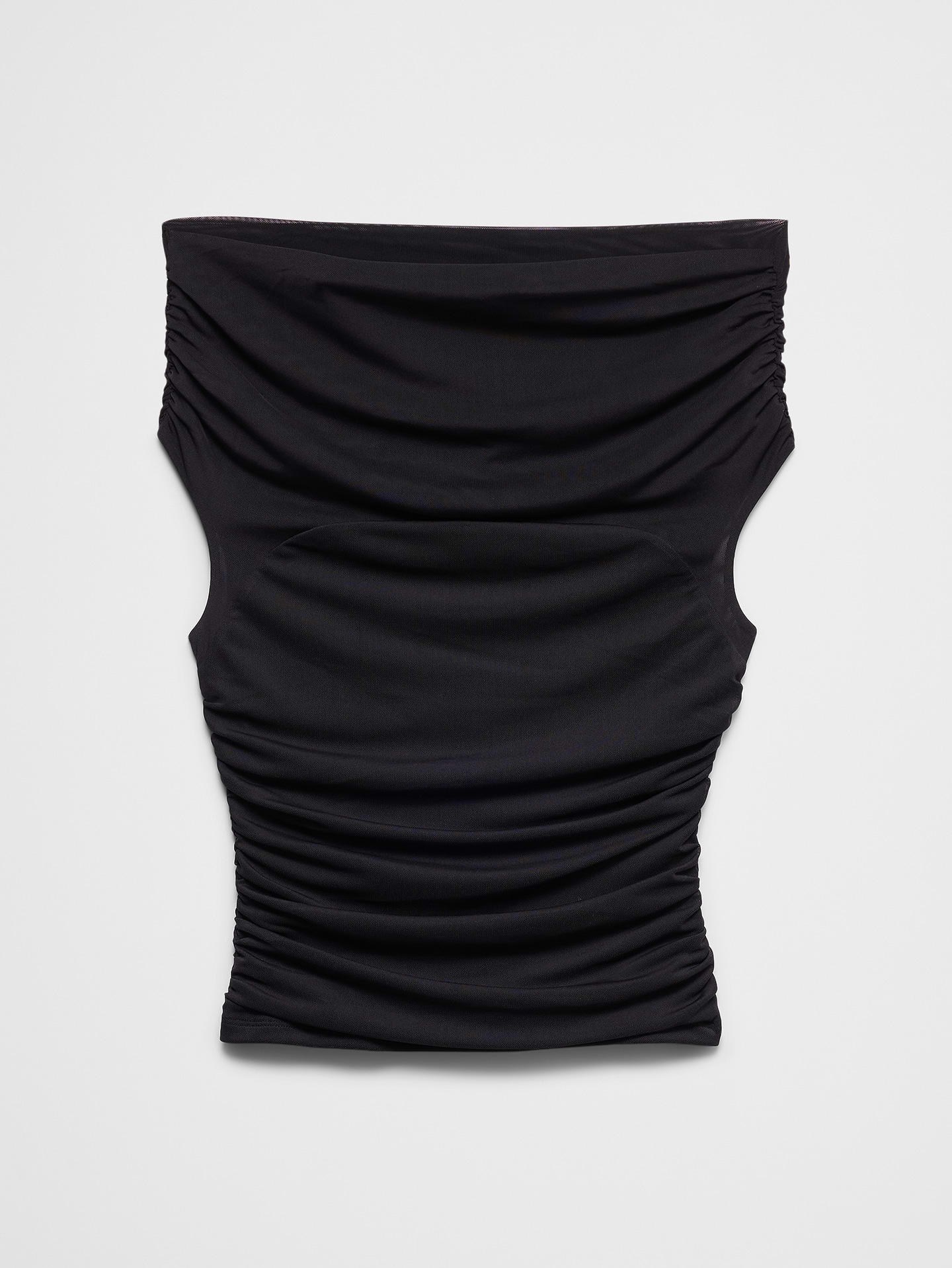 Image number 4 showing, Off-Shoulder Mesh Top