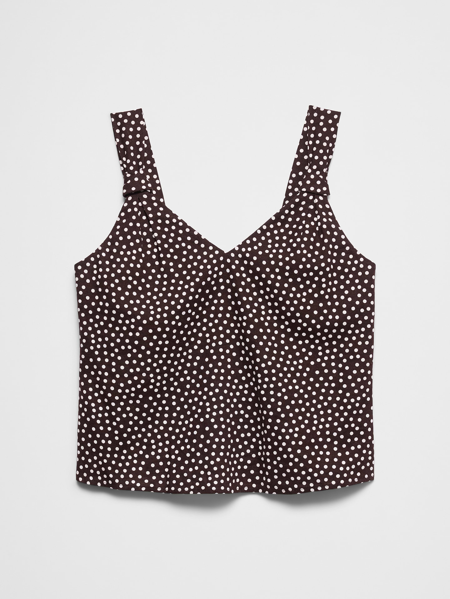 Image number 4 showing, Linen-Blend Knotted Top