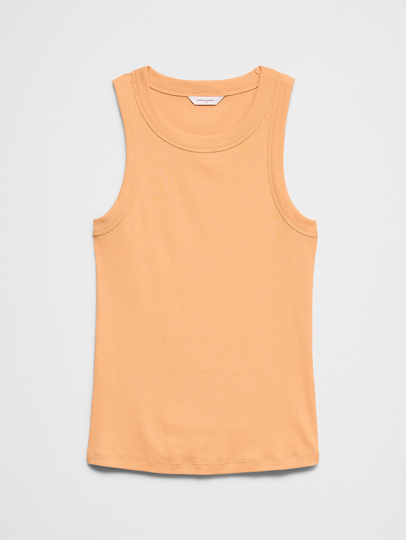 Ribbed Racer Tank