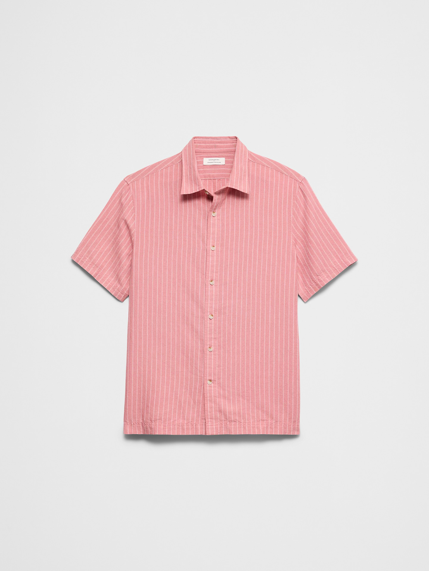 Image number 4 showing, Standard-Fit Linen-Blend Shirt